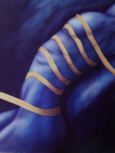 Goldene Band III , 80 x 100 null