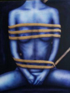 Goldene Band IV , 80 x 100 null