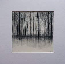 Waldbaden V_Graphit-Papier_30x30 cm null